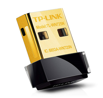 tp-link tl-wn725n 150mbps wireless n nano usb adapter (black)